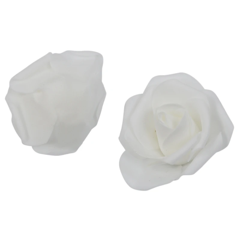 Top-200PCS бутон из пенопласта для свадебных вечеринок, искусственные цветы, сделай сам, 100 шт, белые и 100 шт, красные