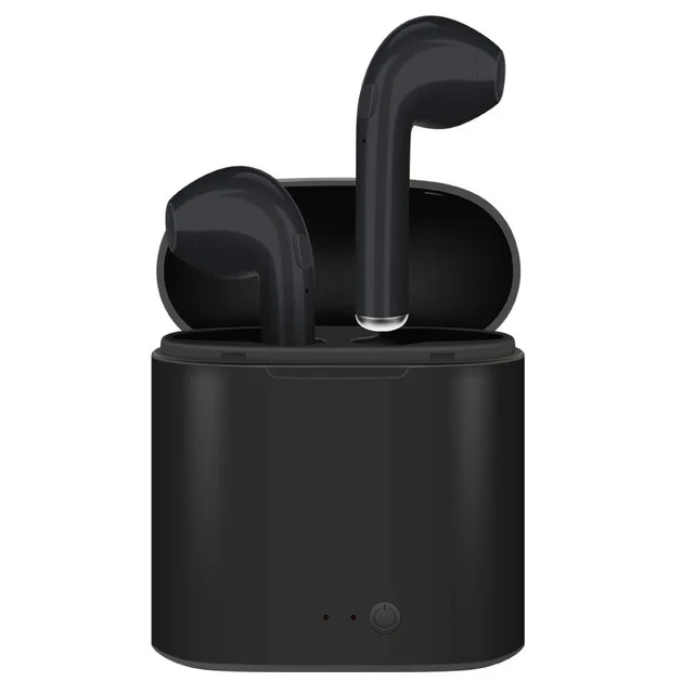 i7s tws black I7s TWS мини Bluetooth беспроводные наушники с зарядной коробкой Спортивная гарнитура Audifonos elari kulaklik ecouteur наушники - Color: i7s tws black