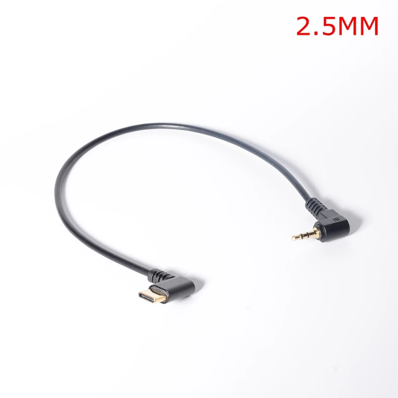 3 5mm 2 5mm Audio To Usb C Cable 90 Degree Angle Usb Type C To 2 5 3 5 Mm Elbow Male Aux Headphone Jack Cable 30cm 1ft Audio Video Cables Aliexpress