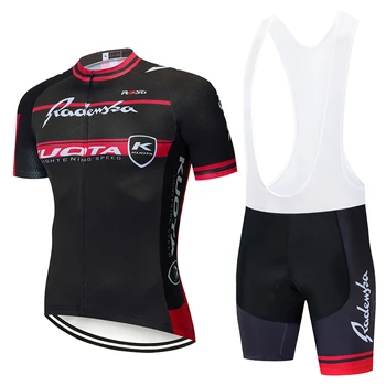 

New 2020 TEAM KUOTA Cycling jersey 20D bike pants suit mens women summer quick dry pro BICYCLING shirts Maillot Culotte wear