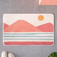 Коврик для ванной комнаты, Впитывающий Коврик для ванной комнаты, коврик для двери, можно стирать в стиральной машине