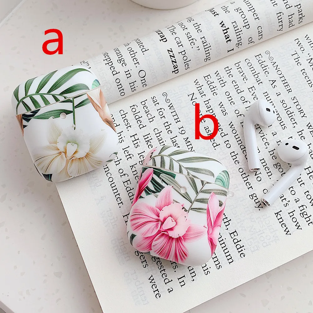 Чехол для наушников в стиле ретро с цветочным узором Apple Airpods 2 1 3 чехол Bluetooth