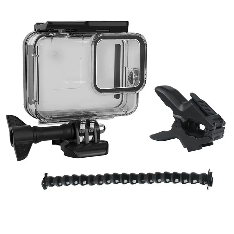 60 м подводный водонепроницаемый чехол Защитный корпус для Gopro Hero 8 черный
