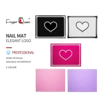 

1pcs Silicone Nail Art Table Mat 5 Colors Washable Salon Manicure Tools Nail Pad