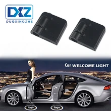 2X Car Door Projector foot Lighting Welcome Laser Logo Ghost Shadow LED For Fiat Opel Suzuki Tesla Roewe Chrysler Volvo Mazda VW