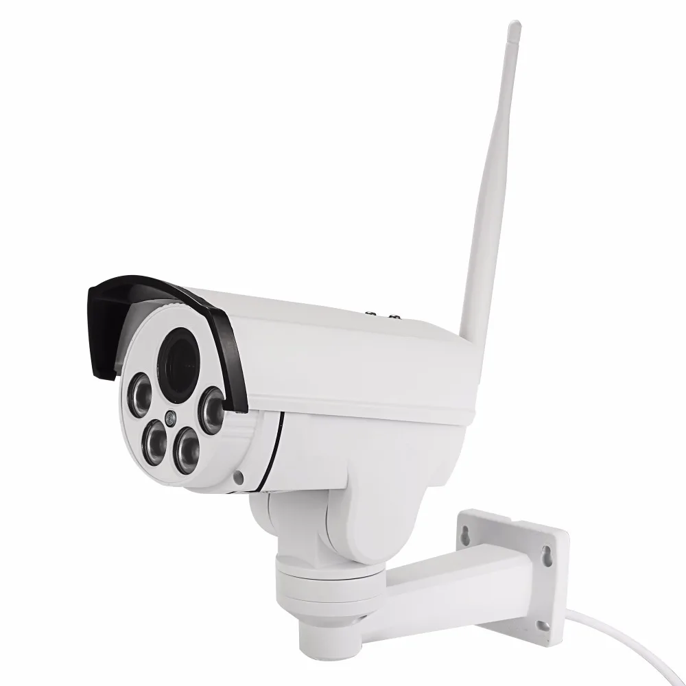 

1080P HD 5MP 10X Optical Zoom WiFi IP Camera IP66 PTZ Outdoor IR Night Audio CCTV IP Camera Monitor Support ONVIF 64GB Card