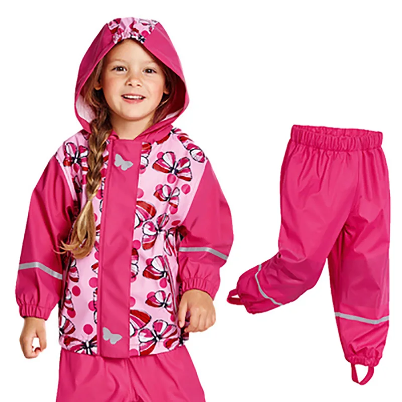 Детский плащ, дождевик, дождевик, пончо, водонепроницаемая ветровка, дождевик, Детский костюм, штаны, для маленьких мужчин, дождевик, ветровка 60YY069 - Цвет: Style 1