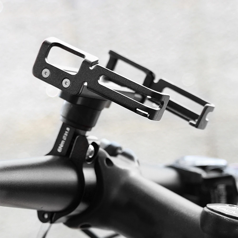 

GUB Aluminum Bicycle Phone Mount Holder Universal MTB Mountain Bike Motorcycle Holder Adjustable Bicycle MTB Handlebar Clip