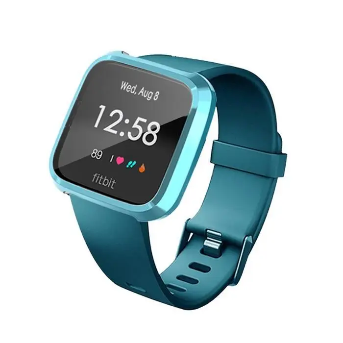ТПУ Смарт часы защитный кожух протектор экрана для Fitbit Versa Lite
