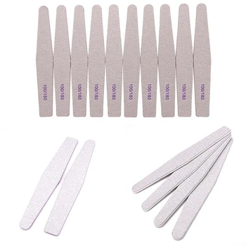

Grey 100/180 Grit Nail File Buffer Block Nail Art Sanding Buffer Files For Salon Manicure UV Gel Tips Washable Files Nail