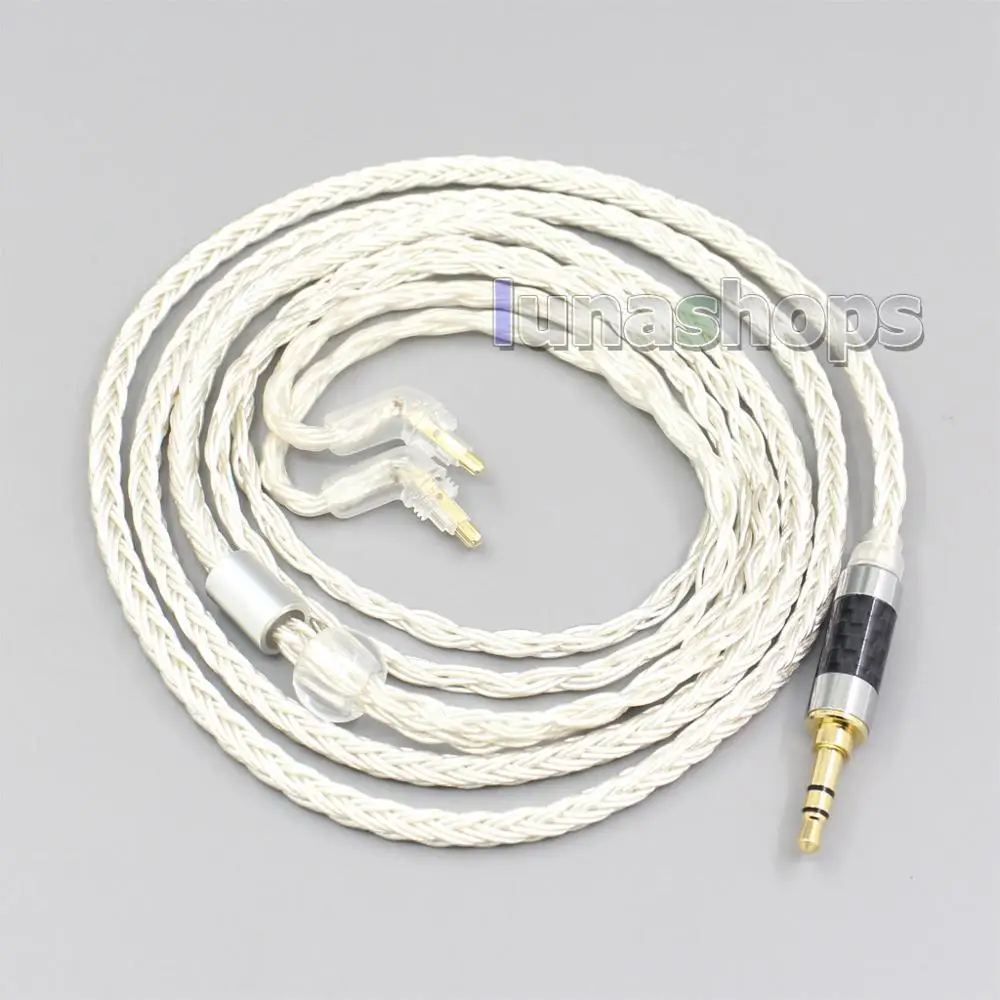 LN007202 16 Core OCC Silver Plated Headphone Earphone Cable For Sony MDR EX1000 MDR EX600 MDR EX800 MDR 7550