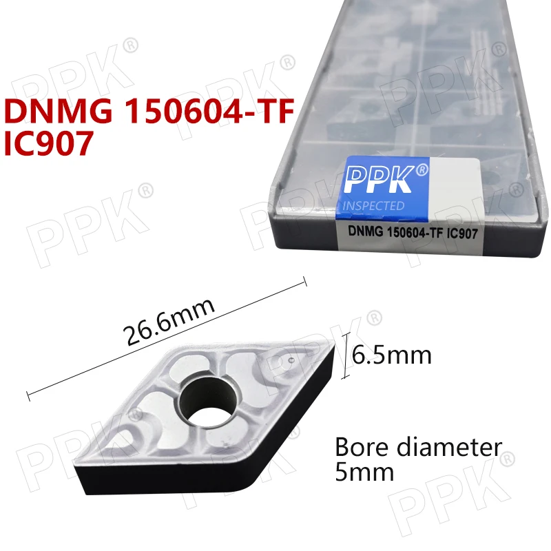 DNMG 150604-TF IC907 карбидная вставка торцевая фреза токарный станок ЧПУ Инструменты