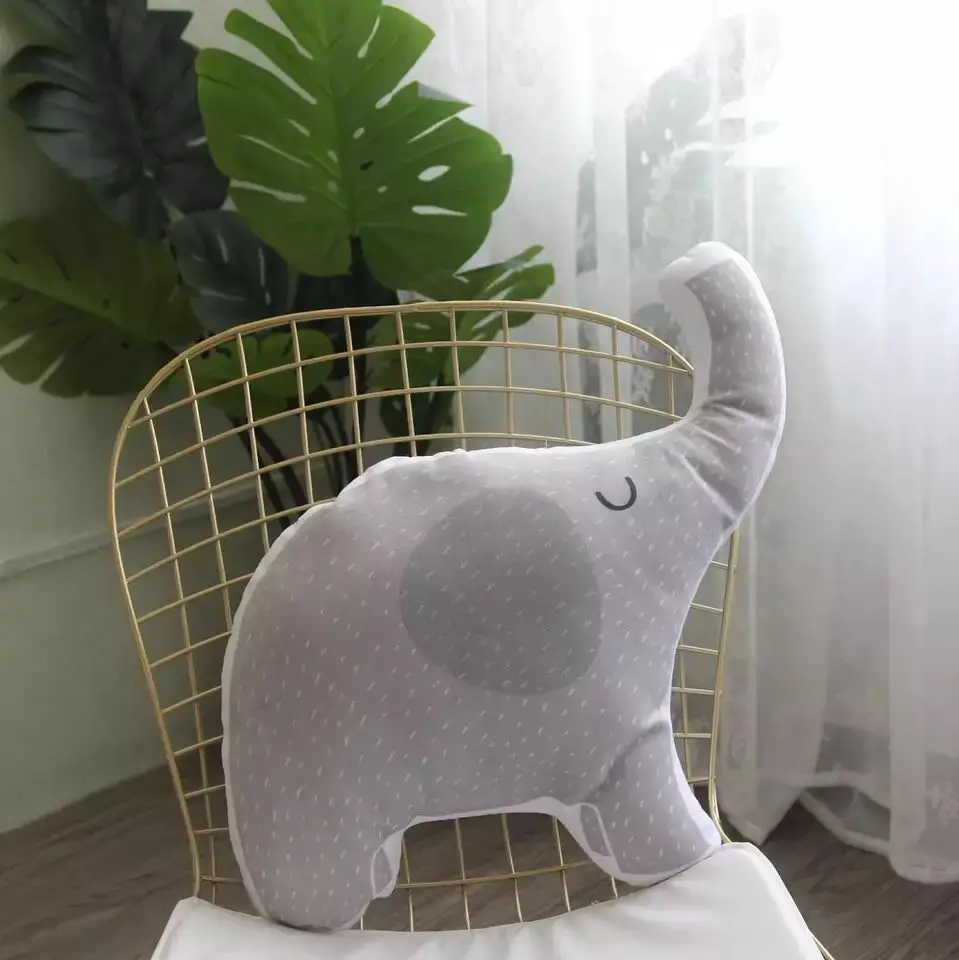 Декоративные подушки в скандинавском стиле для детской комнаты, декоративные подушки в виде животных для детской комнаты - Цвет: Elephant