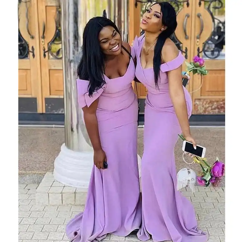 girls lilac party dress