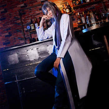 

Game Division Rap Battle Cosplay Jinguji Jakurai Cosplay Costume Trench+Top+Pants Halloween Carnival Uniforms Custom Made