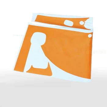 

For DOOSAN DH DX DAEWOO 55/60/80-7 excavator door orange decorative sticker cab stickers excavator accessories