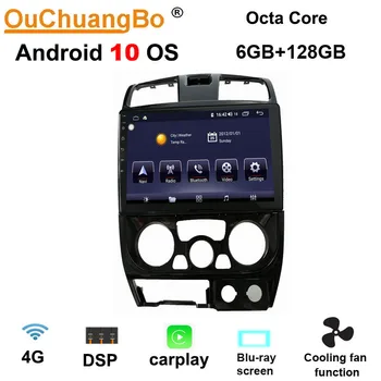 

Ouchuangbo gps radio recorder for Great Wall GWM Steed 5 Wingle 5 with android 10 gps 8 core 6GB RAM 128GB ROM