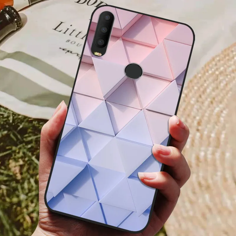 For Coque Alcatel 3X 2019 Case Silicon Back Cover Phone Case For Alcatel 3 X 3X 2019 Cases Soft bumper Funda 3X 2019 5048Y Bag glass flip cover Cases & Covers