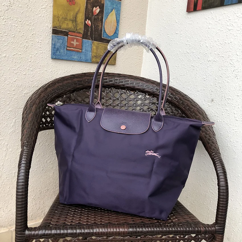 

LC70 anniversary single-shouldered hand-held women's bag macaroni long handle large capacity tote dumplings