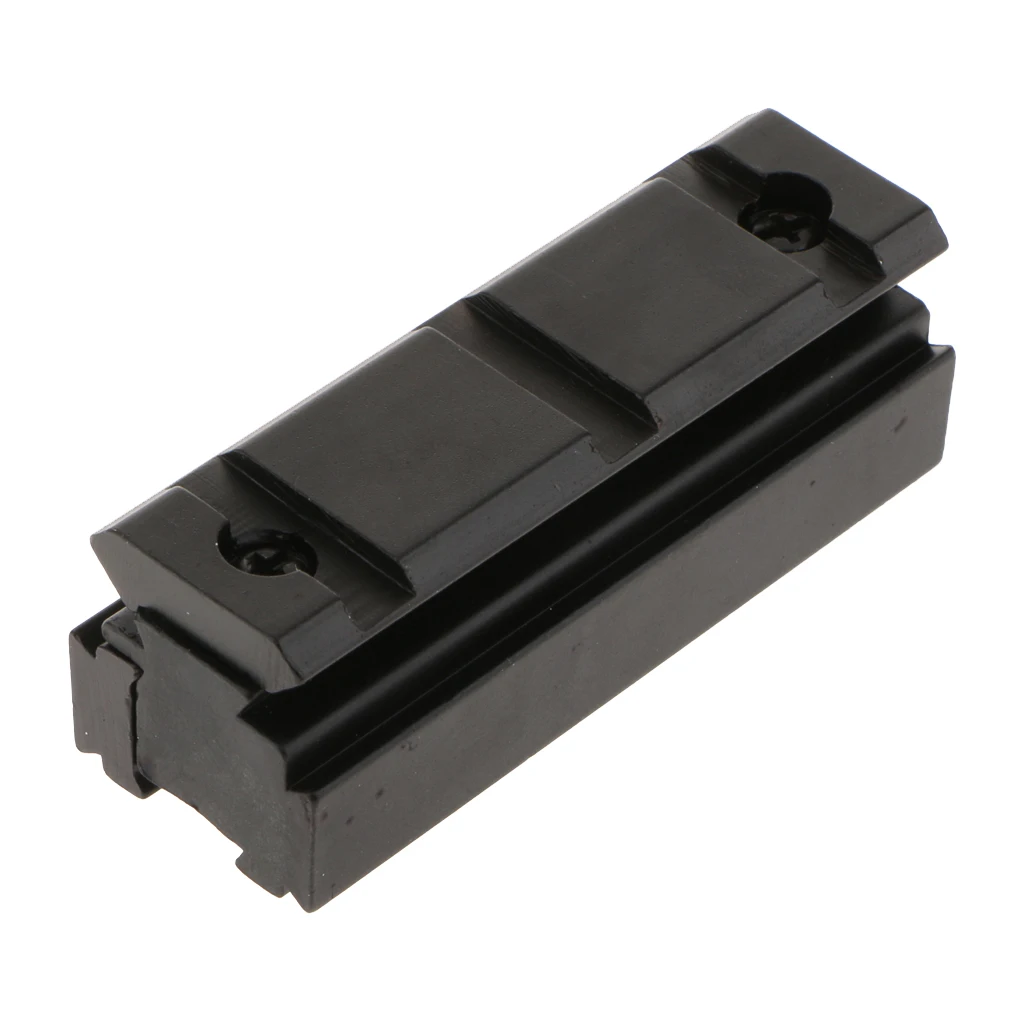 Rail Base 11mm Dovetail to 20mm Weaver Picatinny Mount Adapter - 0.43