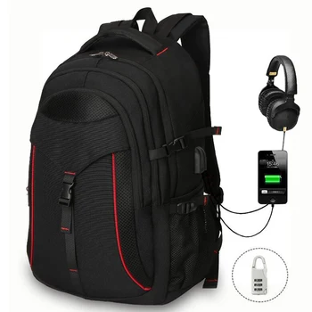 

2020 new large-capacity business travel bag fashion backpack male 17.3-inch multi-function computer backpack anti-theft