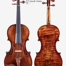 TAISHI Guarneri Lord Wilton 1742 скрипка 4/4 ручная работа масляный лак скрипка Европейский деревянный чехол с пеной