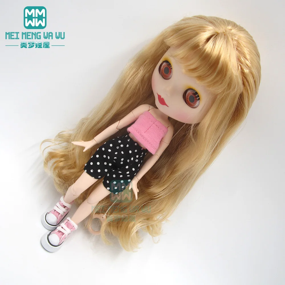 Одежда для куклы подходит 1/6 28-30 см blyth Azone OB23 об24 Сексуальная тройка, короткая юбка, рубашка