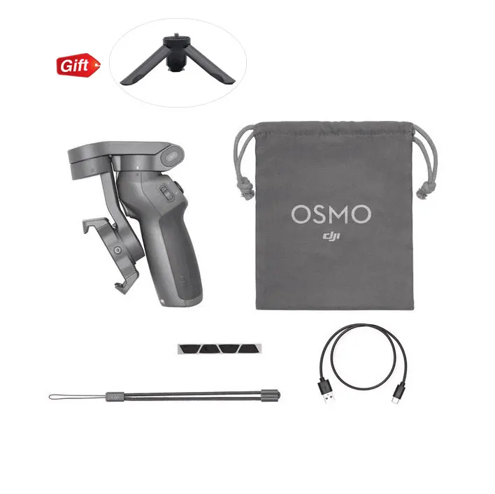 Складной 3-осевой стабилизатор DJI Osmo Mobile 3 ручной подвес для смартфона Gopro экшн-камера для телефона 8 для телефона 11