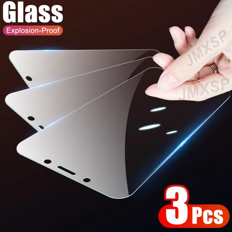 Cristal templado para Meizu C9 Pro M8 M6 M5 Note 8 9 Lite, protector de cristal para Meizu M5 S M5 C M6 T M6 S X8 M8C V8, 3 uds.