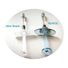 Jeringa de llenado de ácido hialurónico labial, Derm Sub fino profundo de 1ml/2ml/5ml, con aguja