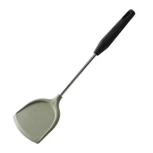 Удлиненный расширенные к высоким температурам силикагель шпатель бытовой антипригарный горшок термостойкий шпатель силикагель Kitch