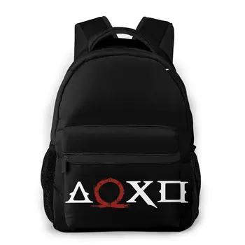 

Mythological Button Icons Travel Backpacks 2020 God of War Shoulder Bags