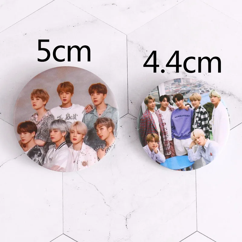 Bangtan Boys Badge Pins for backpacks - Image 2