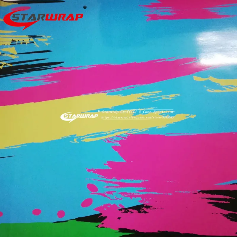 Звезда обертывание Премиум наклейка бомба виниловая переводная картинка клей удаляемый клей мультфильм череп пленка с рисунком Мотоцикл Скутер обертывание