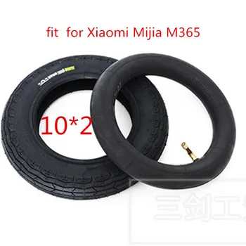 

10 Inch Xiaomi Mijia M365 Electric Scooter Tire Tyre 10x2 Inflation Wheel Tyre Inner Tube WanDa 10x2 (54-156) Pneumatic T