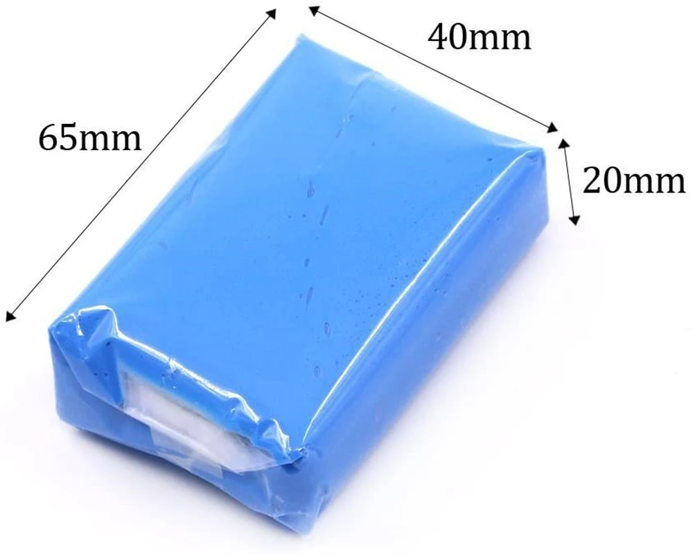 200G Blue Car Plasticine Car Detailing Cleaning Magic Clay Bar Auto Washing Super Clean Car Paint Maintenance Cleaning Supplies 5