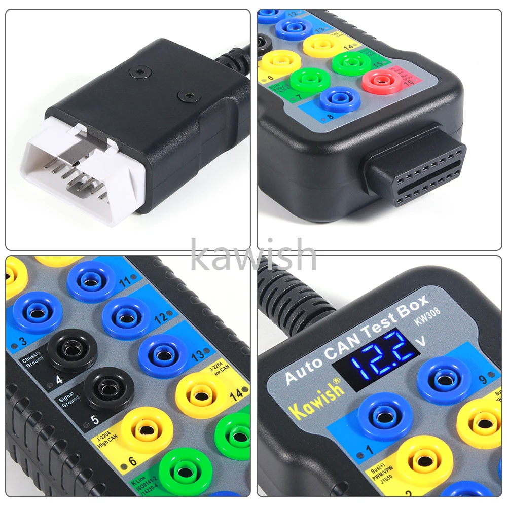 AutoKW308 car Break out Box OBDII automotive diagnostic scanner