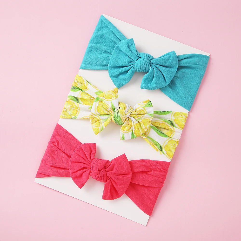 3 шт. бантик в виде кроличьих ушек оголовье набор бант на волосы для маленьких