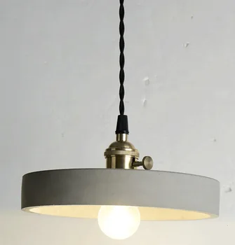 

27 Decoration E Edison Bulb Designer Cement Lamp For Ceiling Restaurant Hanging Led Industrial Pendant Light Fixtures