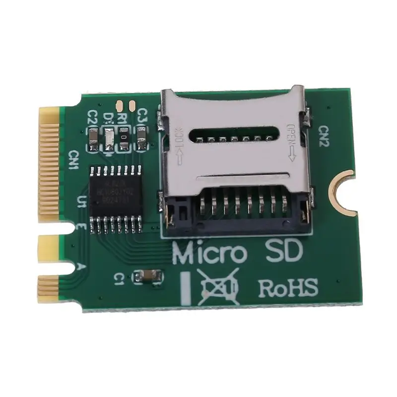 K3NB M2 NGFF Key A.E WIFI Slot to Micro SD SDHC SDXC TF Card Reader T-Flash Card M.2 A+E Card Adapter Kit