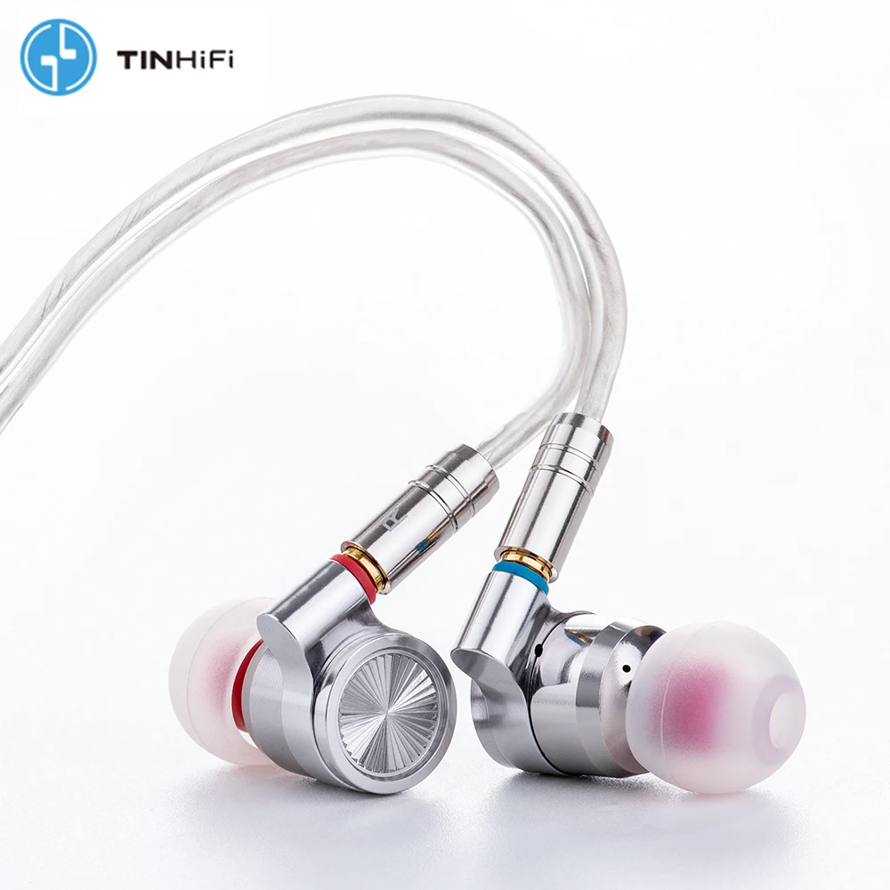 Металлическая гарнитура TIN HIFI T4 10 мм CNT Carbon Nanotube с динамическим драйвером в