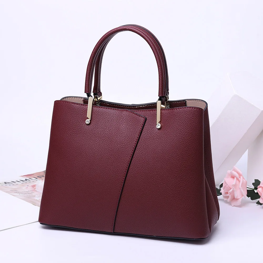 

Leather Bag Women 2019 New Fashion Handbag Women's Bag One Shoulder Messenger Bag