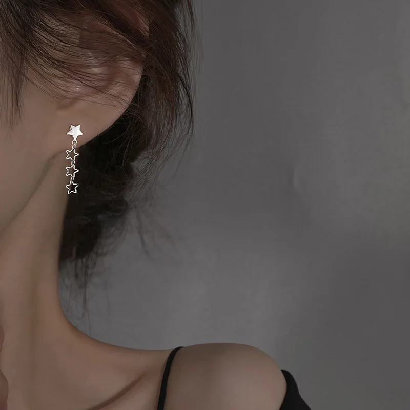 Todorova Delicate Hollow Star Drop Earrings For Women Asymmetric Trendy Wedding Party Jewelry Wholesale | Украшения и аксессуары