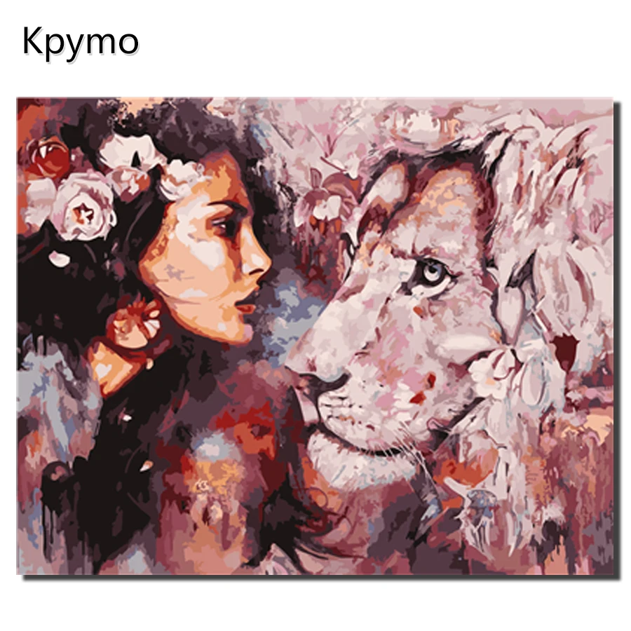 

Kpymo Vasily Cathedral Painting By Numbers Europe Abstract Painting Home Decor For Living Room Wall Art color numbers 40X50 CM