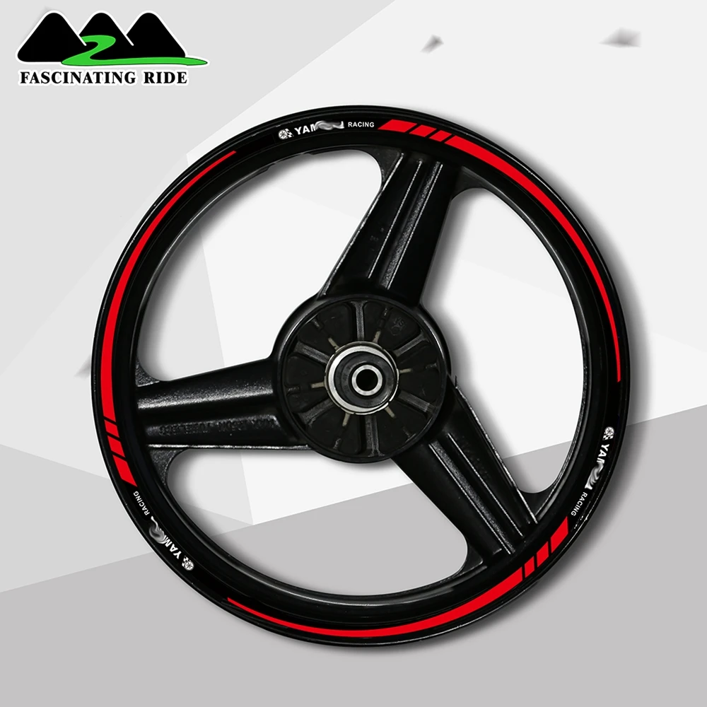 Применимо к Yamaha yzf R1 R3 R6 мотоциклетная наклейка для ремонта обода колеса край