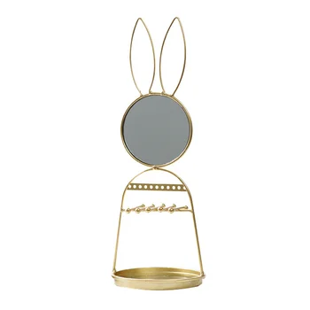 

1pc Jewelry Display Rack Cosmetic Mirror for Jewelry Makeup Woman