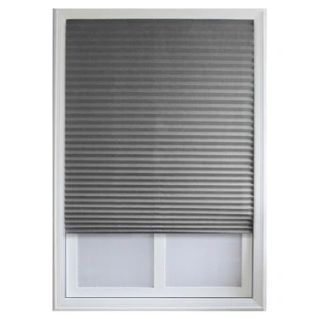 

Self-Adhesive Pleated Blinds Curtains For Window Half Blackout Windows Curtain For Bathroom Balcony Shades For Living Room