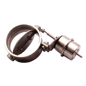 

3.5 inches Car Exhaust Control Valve Boost Vacuum Activated Exhaust Cutout/Dump Stainless Steel