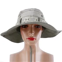 Jednokolorowe słońce czapki dla mężczyzn odkryty czapka wędkarska szerokie rondo czapki plażowe damska czapka rybaczka lato Camping Trekking tanie tanio CN (pochodzenie) Outdoor hat Stałe Parasolka Poliester
