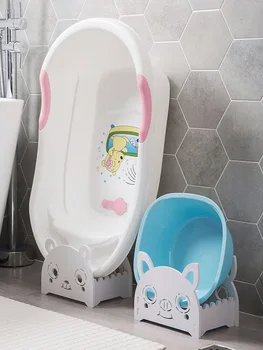 

Bathroom Wood - Plastic Plate Basin Rack Floor Washbasin Storage Rack Storage Shelves Washbasin Storage Holder Shelf Floor Type